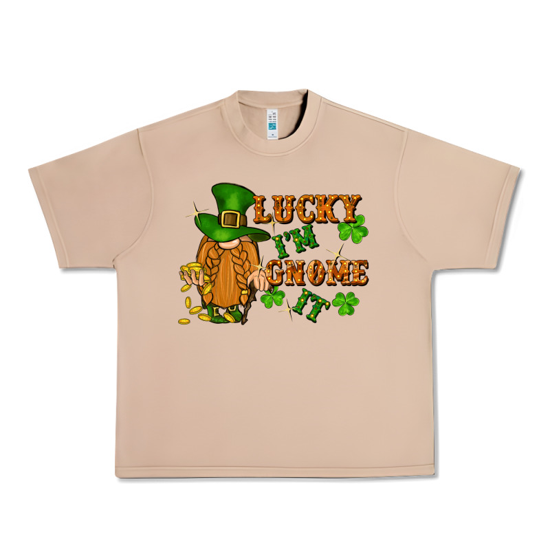 Lucky I'm Gnome It St. Patricks Day Urban Heavy Tee by FaDigitalArtStudio | Teevron