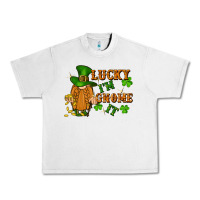 Lunar Rock lucky i'm gnome it St. Patricks Day Urban Heavy Tee - FaDigitalArtStudio