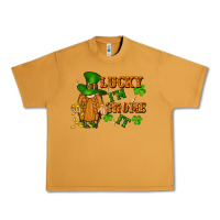 Peanut Butter lucky i'm gnome it St. Patricks Day Urban Heavy Tee - FaDigitalArtStudio