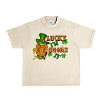 Sandshell lucky i'm gnome it St. Patricks Day Urban Heavy Tee - FaDigitalArtStudio