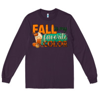 Plum fall is my favorite color Long Sleeve Tee - BundleAndBundleShop