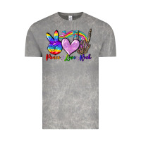Cloud Rock Peace love rock Vintage Tee - FaDigitalArtStudio