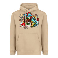 Mushroom Christmas sunflower gemstone nurse Heavyweight Hoodie - JahusDesignShop