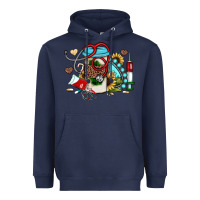 Navy Christmas sunflower gemstone nurse Heavyweight Hoodie - JahusDesignShop