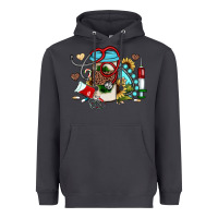 Smoke Christmas sunflower gemstone nurse Heavyweight Hoodie - JahusDesignShop