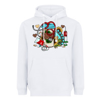 White Christmas sunflower gemstone nurse Heavyweight Hoodie - JahusDesignShop
