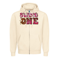 Sandshell sweet one donut Zipper Hoodie - AdoDesignShop