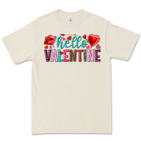 Bone Hello Valentine Premium Tee - HowdyJamesFarm