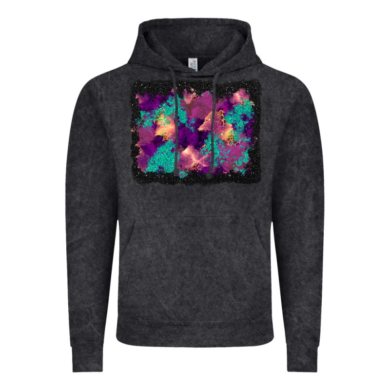 Halloween Trees And Turquoise Glitter Background Vintage Hoodie by BundleAndBundleShop | Teevron