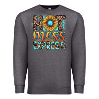 Charcoal Heather hot mess express Premium Sweatshirt - JahusDesignShop