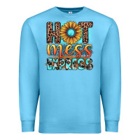 Ocean Blue hot mess express Premium Sweatshirt - JahusDesignShop
