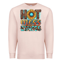 Pale Pink hot mess express Premium Sweatshirt - JahusDesignShop