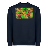 Navy mardi gras crawfish and glitter background Heavyweight Sweatshirt - AdoDesignShop
