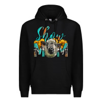 Black Western Show Mom Sheep Premium Hoodie - LillyAllenDesigns