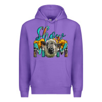 Purple Western Show Mom Sheep Premium Hoodie - LillyAllenDesigns