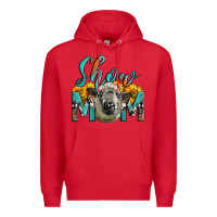 Red Western Show Mom Sheep Premium Hoodie - LillyAllenDesigns