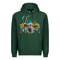 Sports Green Western Show Mom Sheep Premium Hoodie - LillyAllenDesigns