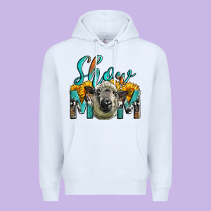Western Show Mom Sheep Premium Hoodie Designed By Lillyallendesigns