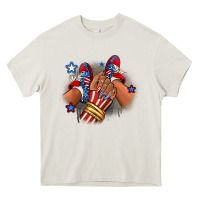 Cream America afro girl sneakers Heavy Core Tee - RanaPortraitStore