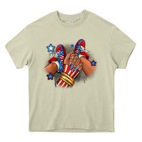 Mossy America afro girl sneakers Heavy Core Tee - RanaPortraitStore