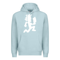 Blue Mist hatchetman Premium Hoodie - maiPhamDesign