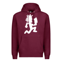 Burgundy hatchetman Premium Hoodie - maiPhamDesign