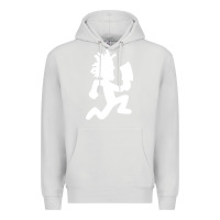 Dove Grey hatchetman Premium Hoodie - maiPhamDesign