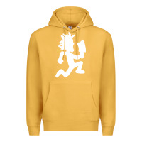 Mustard hatchetman Premium Hoodie - maiPhamDesign