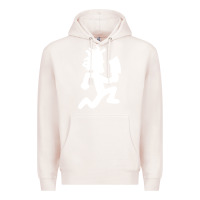 Pale Pink hatchetman Premium Hoodie - maiPhamDesign