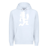 White hatchetman Premium Hoodie - maiPhamDesign