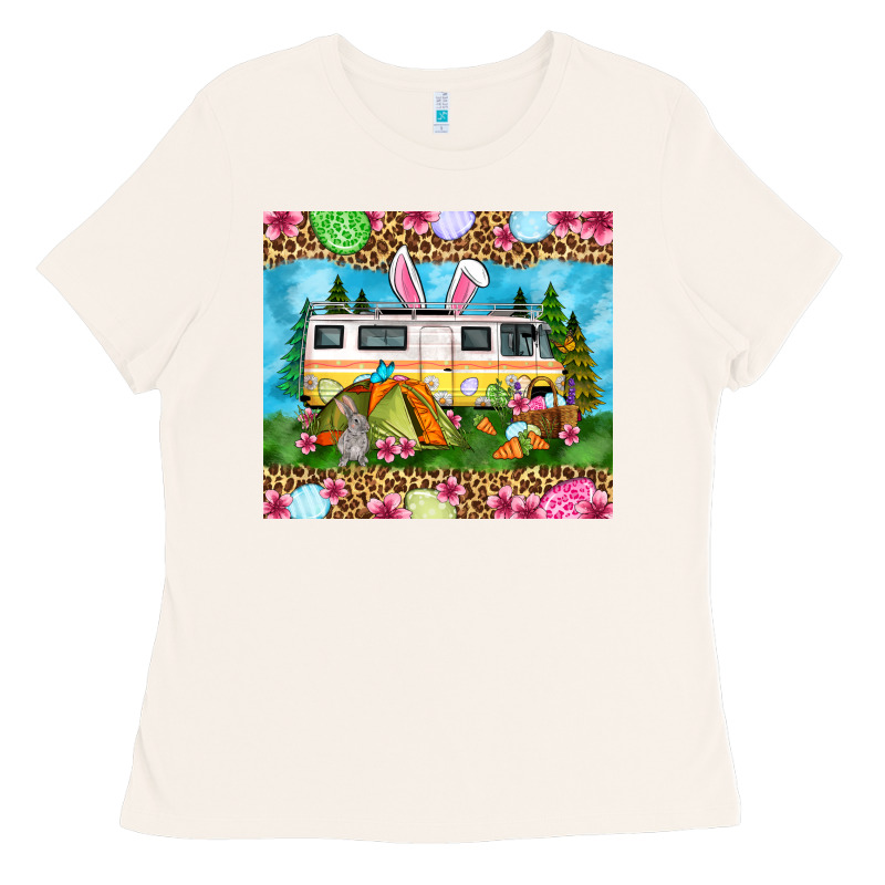 Easter Day Camping Ladies Tee by OliviaCreatesArt | Teevron