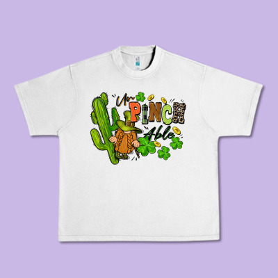 Un Pinch Able St. Patrick's Urban Heavy Tee Designed By Fadigitalartstudio