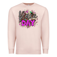 Pale Pink race day Premium Sweatshirt - JahusDesignShop