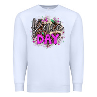 White race day Premium Sweatshirt - JahusDesignShop