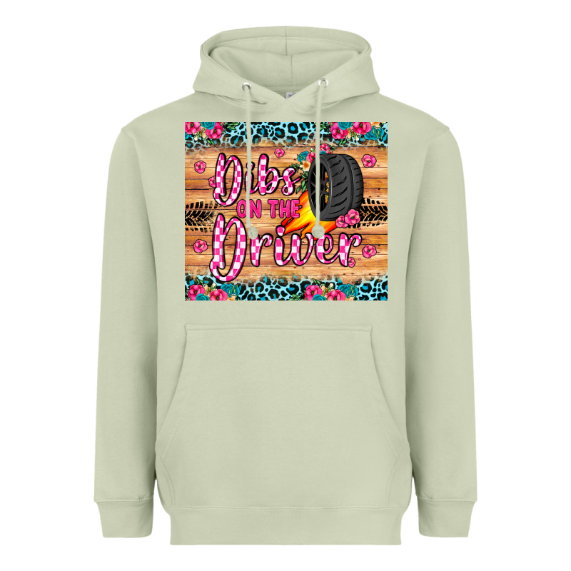 Dibs On The Driver Heavyweight Hoodie by JahusDesignShop | Teevron