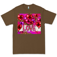 Love Heart Shaped Balloons Tumbler Hjf Premium Tee | Teevron