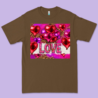 Love Heart Shaped Balloons Tumbler Hjf Premium Tee Designed By Howdyjamesfarm