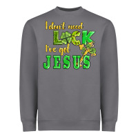 Storm i dont need luck i have got jesus Heavyweight Sweatshirt - AdoDesignShop