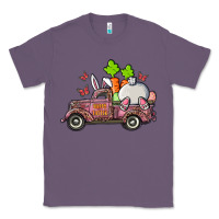Lavender happy easter pink truck with bunny Classic Tee - RanaPortraitStore