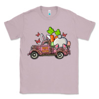 Lilac happy easter pink truck with bunny Classic Tee - RanaPortraitStore