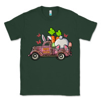 Sports Green happy easter pink truck with bunny Classic Tee - RanaPortraitStore