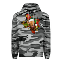 Slate Camo christmas texas highland cow Premium Hoodie - Jasminsmagicworld