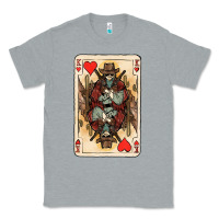Heather Grey King Of Hearts Cowboy Classic Tee - HowdyJamesFarm
