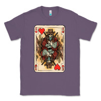 Lavender King Of Hearts Cowboy Classic Tee - HowdyJamesFarm