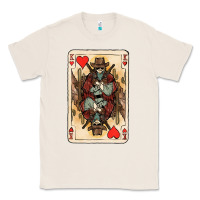Natural King Of Hearts Cowboy Classic Tee - HowdyJamesFarm
