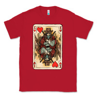 Red King Of Hearts Cowboy Classic Tee - HowdyJamesFarm