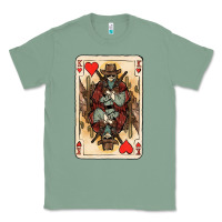 Sage King Of Hearts Cowboy Classic Tee - HowdyJamesFarm