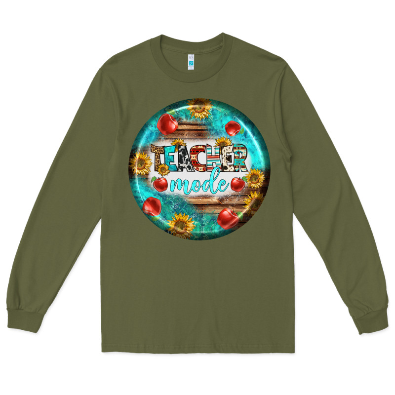 Teacher Mode Earrings Long Sleeve Tee by BundleAndBundleShop | Teevron