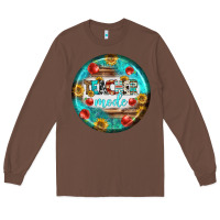 Chestnut teacher mode earrings Long Sleeve Tee - BundleAndBundleShop