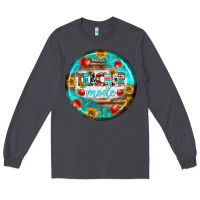 Smoke teacher mode earrings Long Sleeve Tee - BundleAndBundleShop